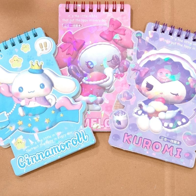 

stier sanrio/kuromi/my melody/cinnamoroll/stiker anak/stiker lucu isi banyak