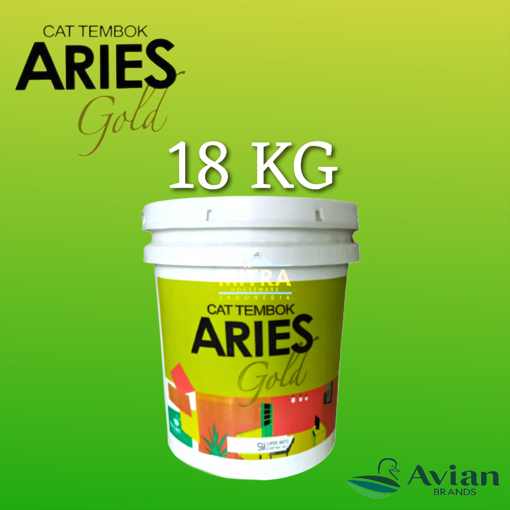 ARIES GOLD 18KG CAT TEMBOK ANTI BOCOR