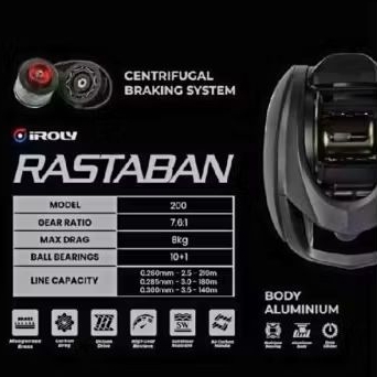 IROLY RASTABAN 200