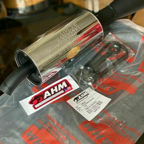 KNALPOT AHM MALAYSIA FIZ R Y110 FORCE1 ORIGINAL NON AMPANG