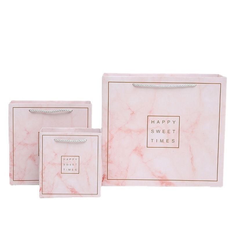 

Paperbag Marble Bentuk Persegi | Premium Square Paperbag Motif Marmer