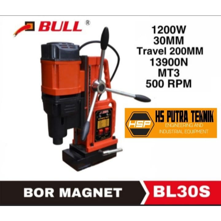 BULL MESIN BOR MAGNET BL30S