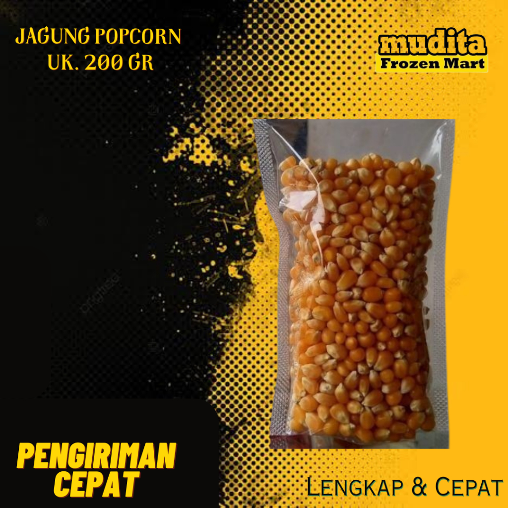 

JAGUNG POPCORN MENTAH UK. 200 GR