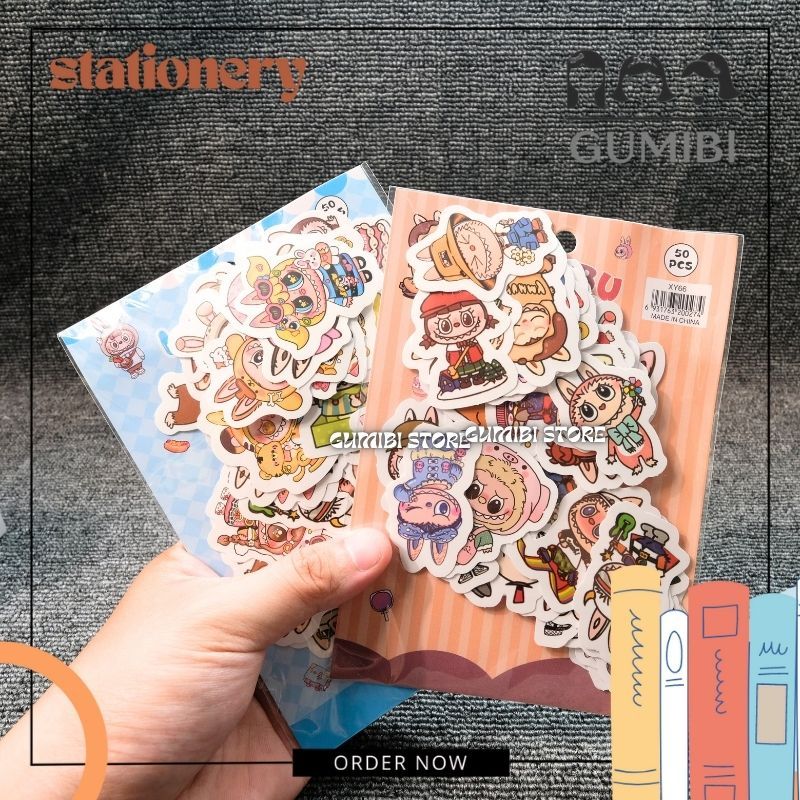 

STIKER DEKORATIF LABUBU STIKER KISSCUT TEMPEL MOTIF LABUBU STIKER SATUAN LABUBU SERIES LUCU TERMURAH GUMIBI STORE