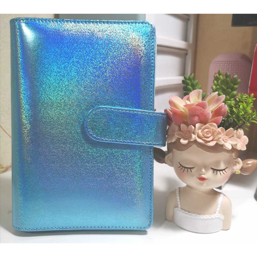 

A6 GLITTER PU LEATHER BINDER