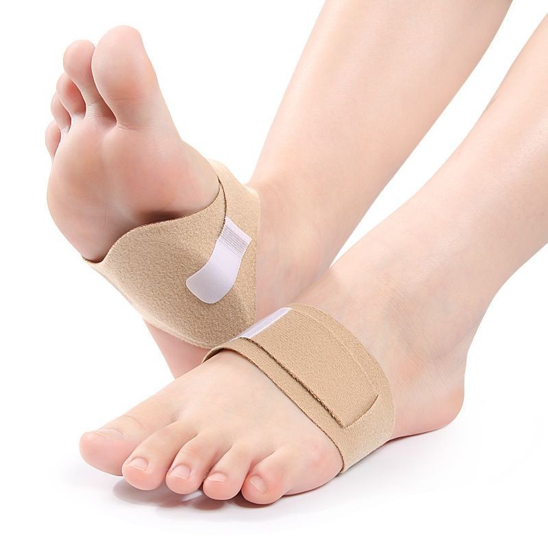 2Pcs/Set Arch Support Flat Foot Corrector Silikon Flat Foot Insole Universal Alas Sepatu Kaki Datar