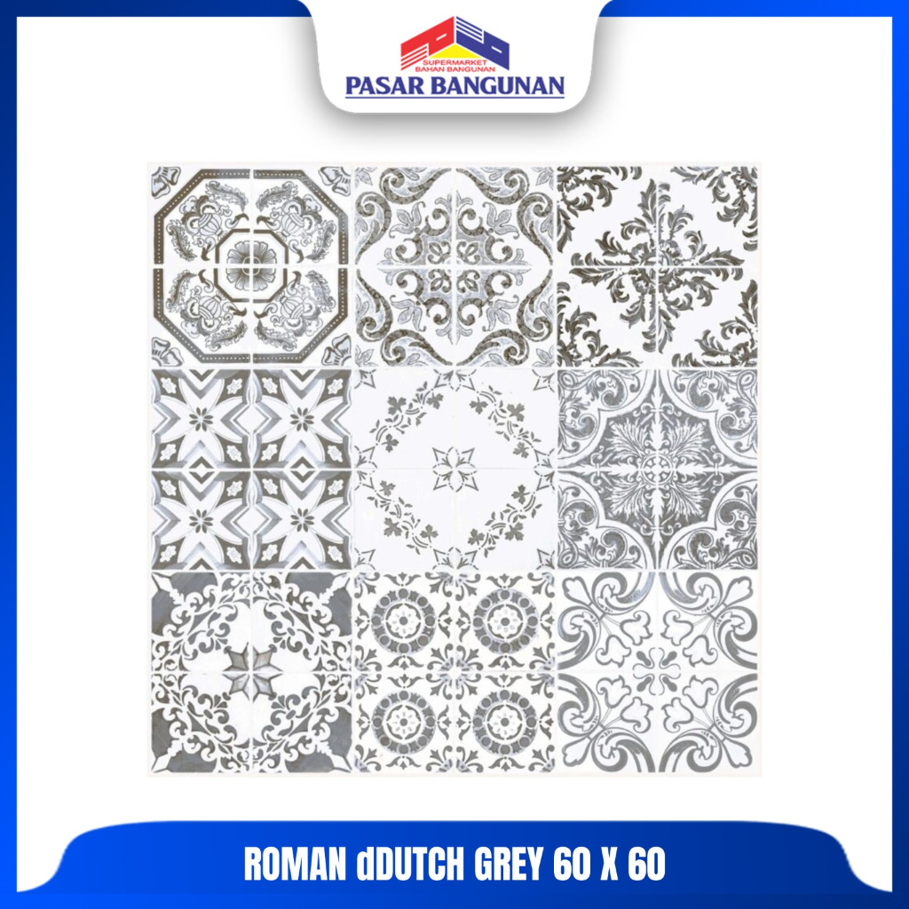 Roman Granit dDutch Grey 60x60