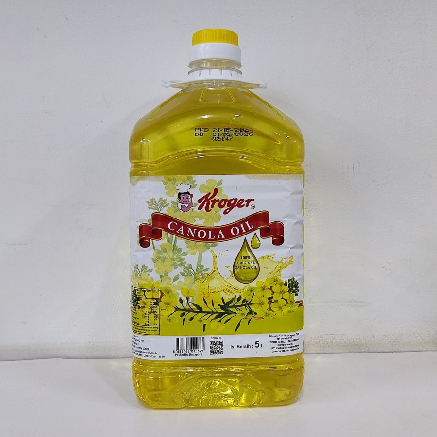 

Canola Oil Kroger / Minyak Kanola Kroger - 5 Ltr