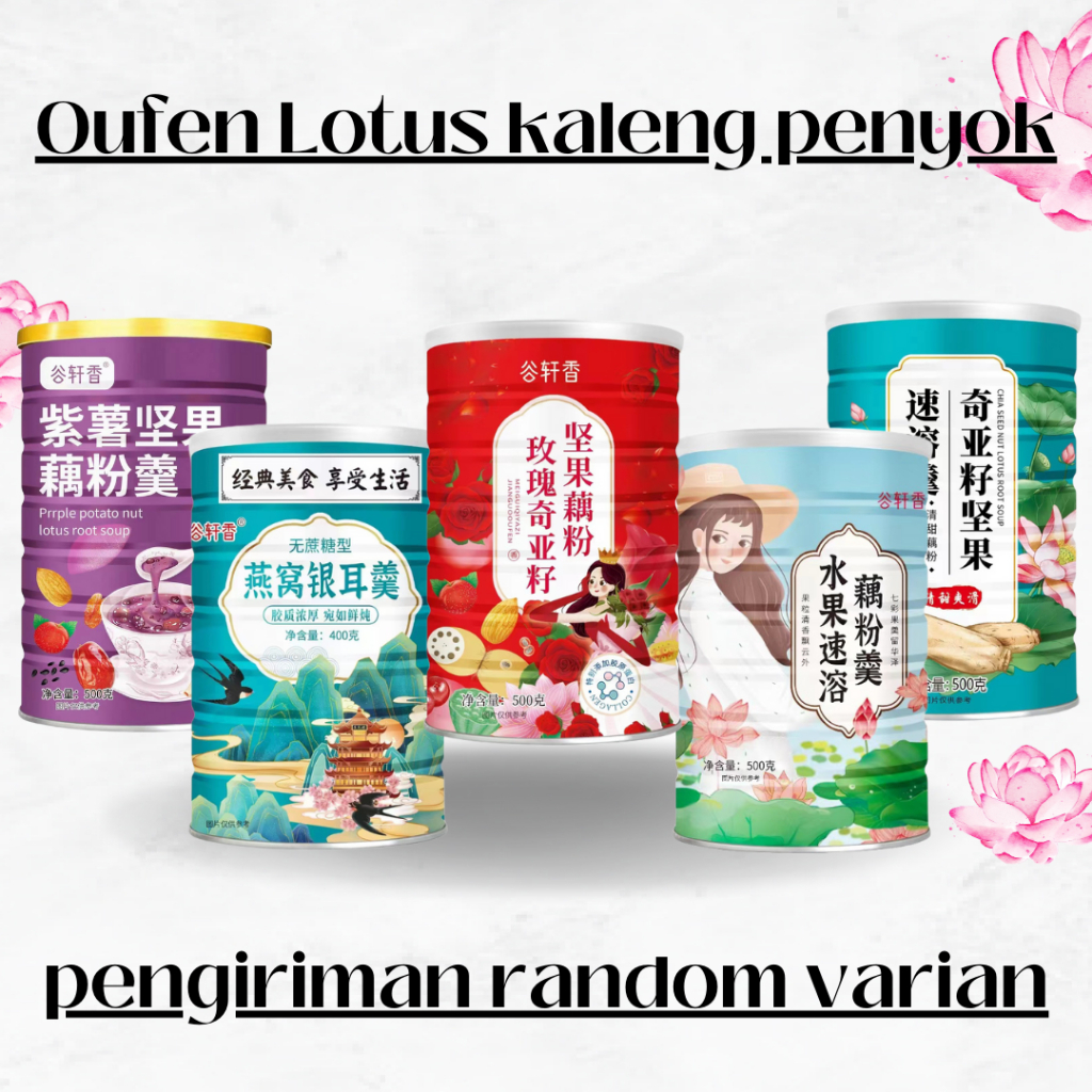

Oufen Lotus All Varian Random Kaleng Penyok Segel Aman