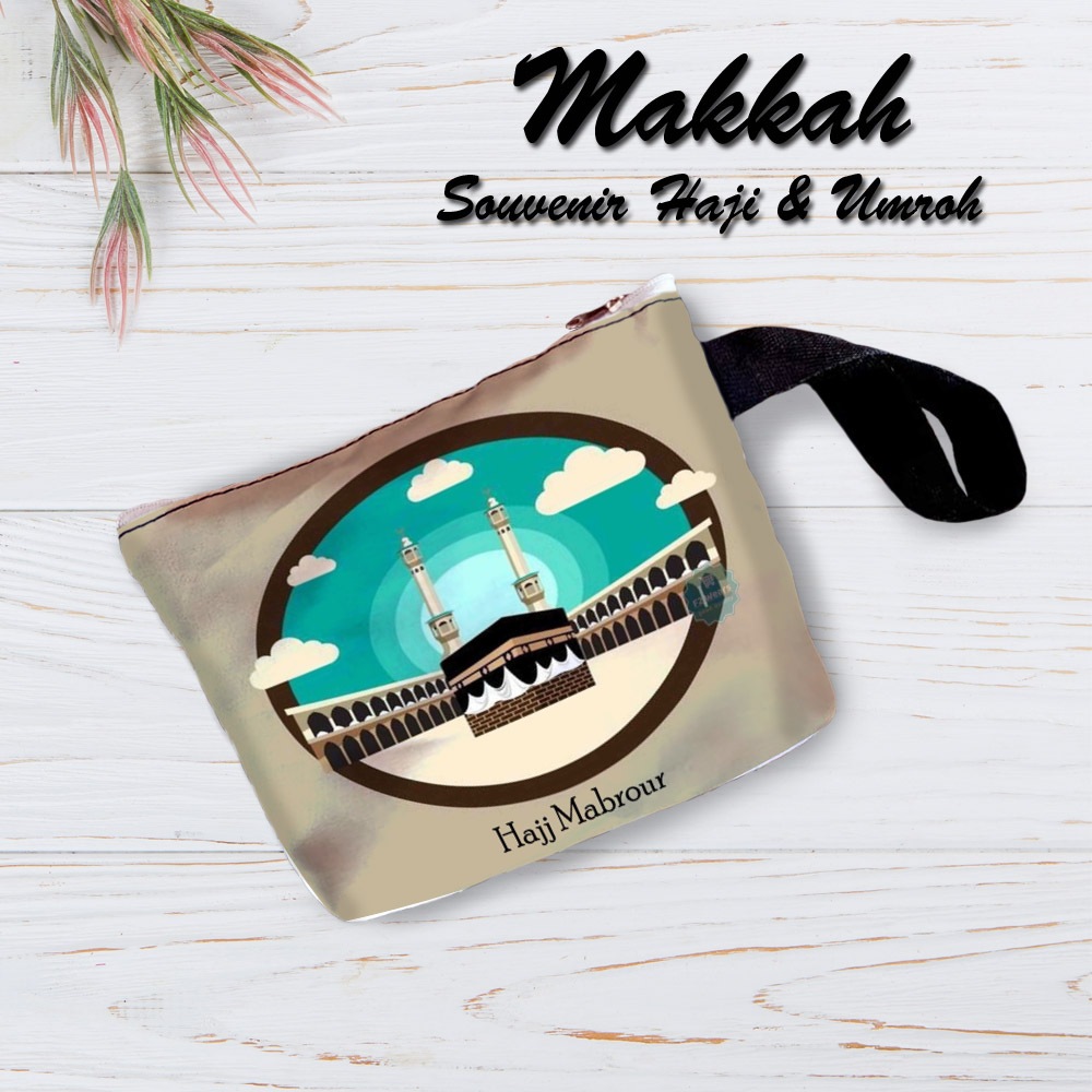 OctBags [GROSIR] Souvenir Pouch Dompet Makkah Mekah