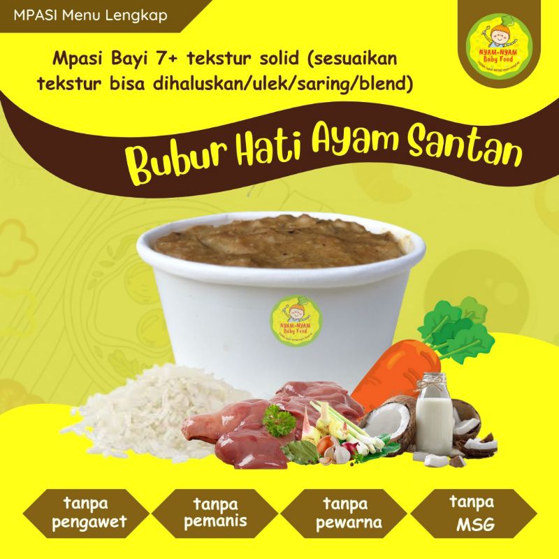 

BUBUR BUBIDAN Bubur Hati Ayam Santan