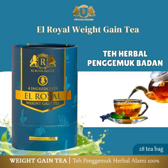 

Teh Penggemuk El Royal Weight Gain Tea Kunci Untuk Berat Badan Ideal Dan Nafsu Makan Yang Meningkat