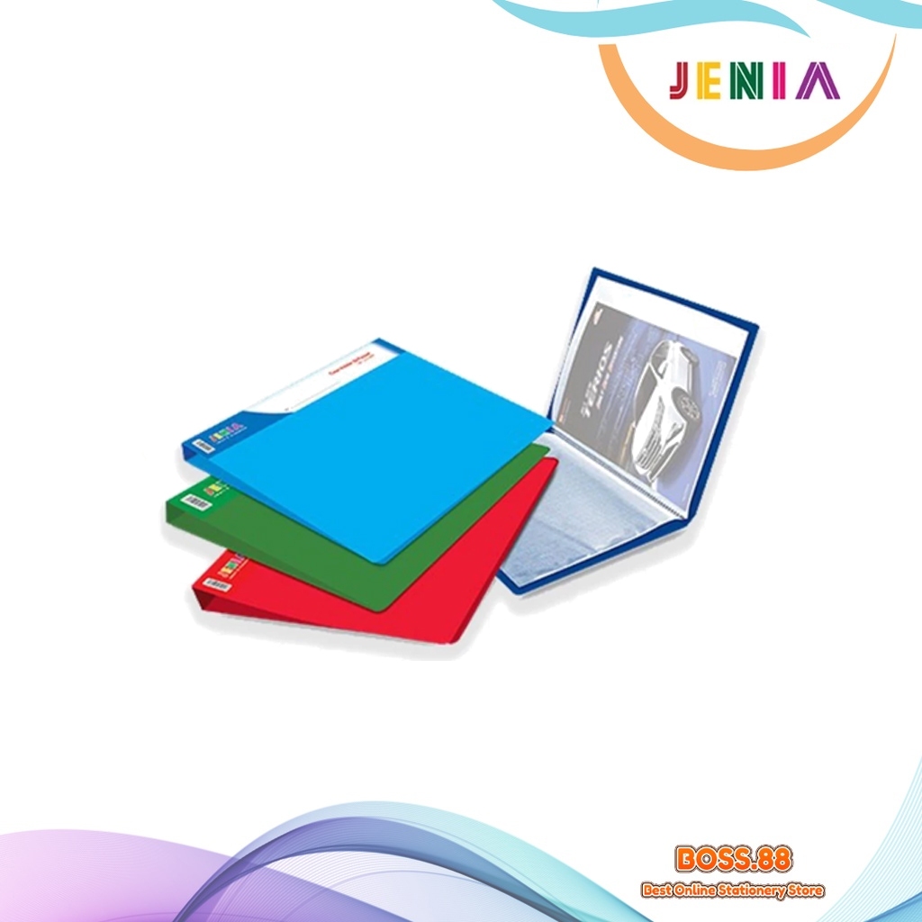 

CLEAR HOLDER / FOLDER DOKUMEN JENIA F4-40 POLOS (1 PCS)