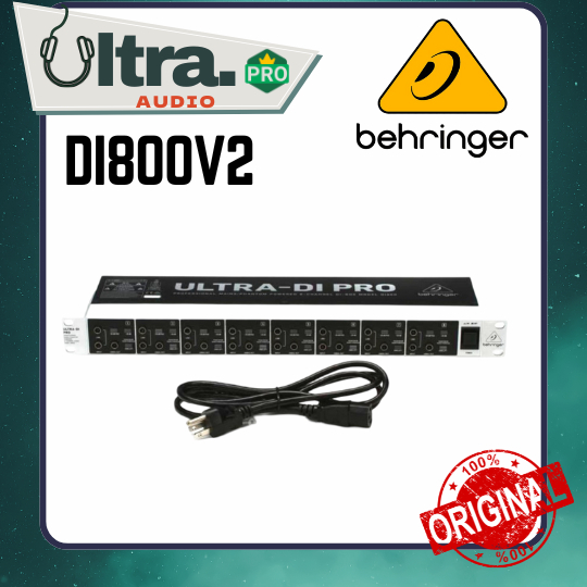 BEHRINGER DI800V2 / ULTRA DI PRO DI800 V2 DIRECT BOX ACTIVE ORIGINAL