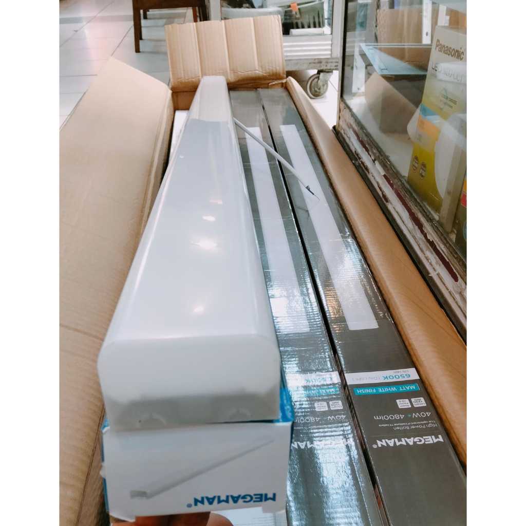 MEGAMAN LAMPU LED BATTEN 120CM 40WATT LAMPU LED HIGH POWER BATTEN LAMPU T5