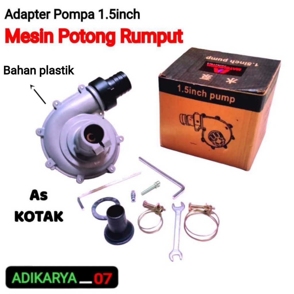 Adapter Pompa Air Mesin Potong Rumput Pompa Air Mesin Potong Rumput MATSUKAWA 1.5 Inch AS KOTAK
