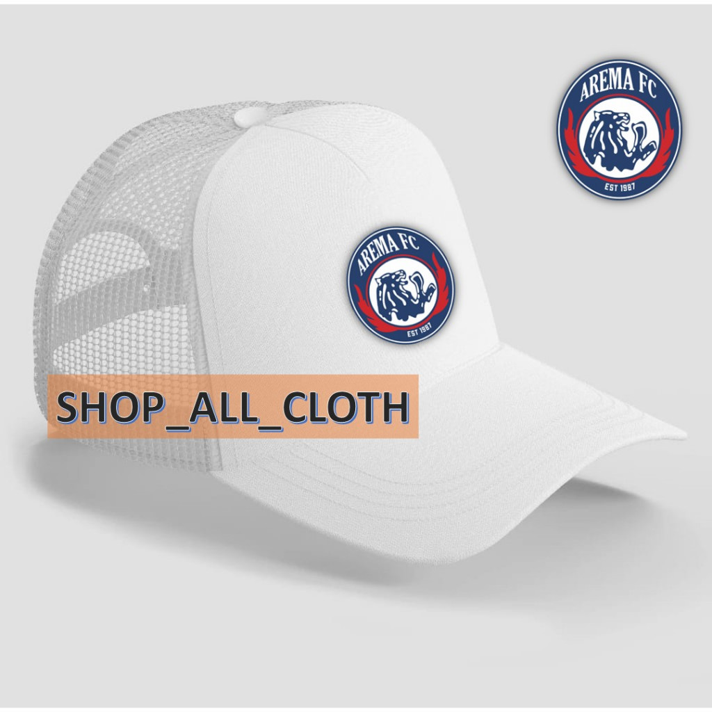 Topi sepak bola arema malang remaja dewasa pria wanita unisex