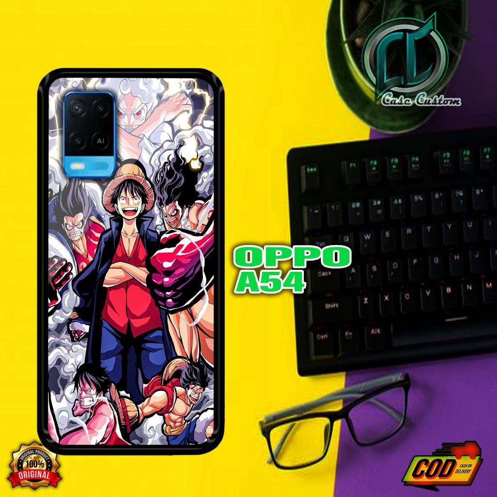 Case Oppo A54 -Terbaru Fashion Case - [ Gambar ONEPCE ] Motif Aesthetic Casing Hp Case Murah Hardcas
