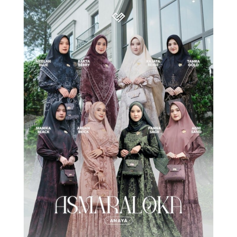 READY | SARIMBIT ASMARALOKA | Ori By Coverme | Dress Mom Anaya