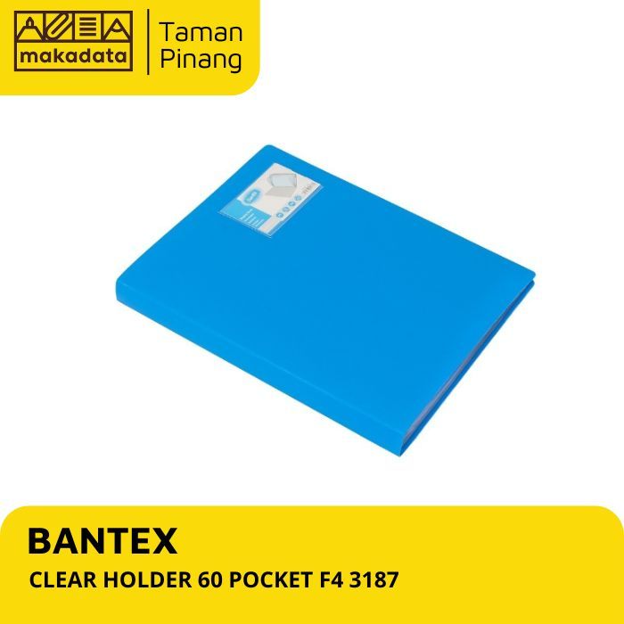 

BANTEX CLEAR HOLDER 60 POCKET F4 3187 (1 PCS)