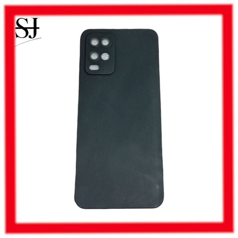 Case Oppo A54 Soft Black Premium Silicon Casing