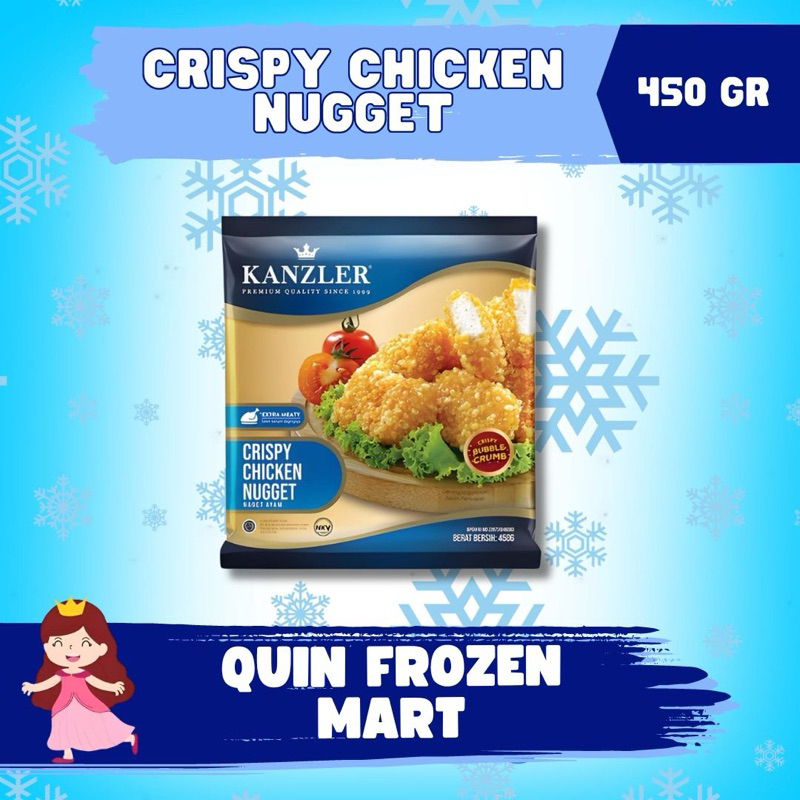 

Kanzler crispy chicken nugget 450 gr