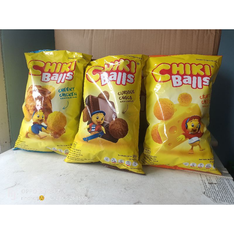 

Chiki balls 200gr paket isi 3