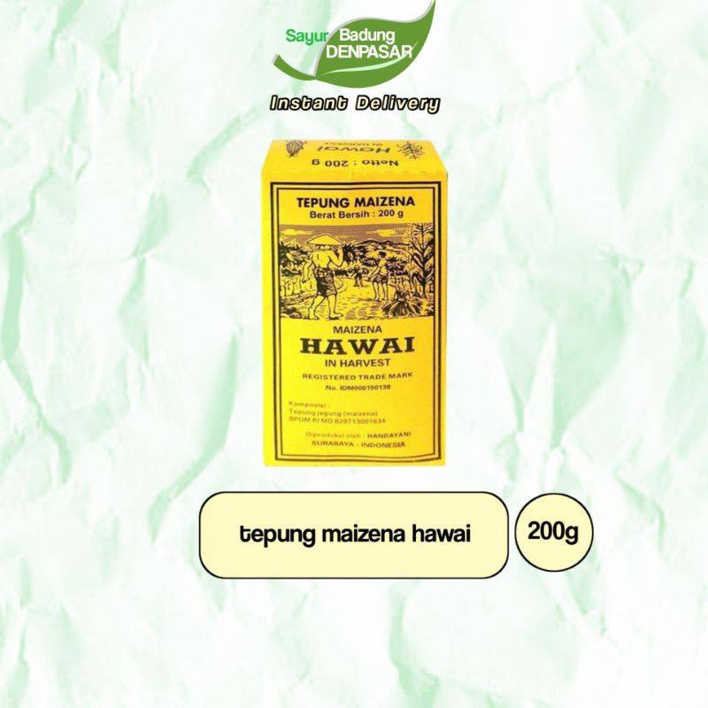 

Tepung Maizena Hawai 200g - Sayur Badung