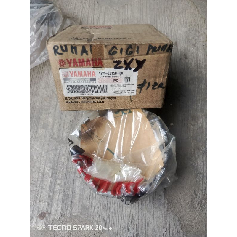 RUMAH KAMPAS KOPLING HOUSE KOPLING F1ZR ORIGINAL NOS 2013