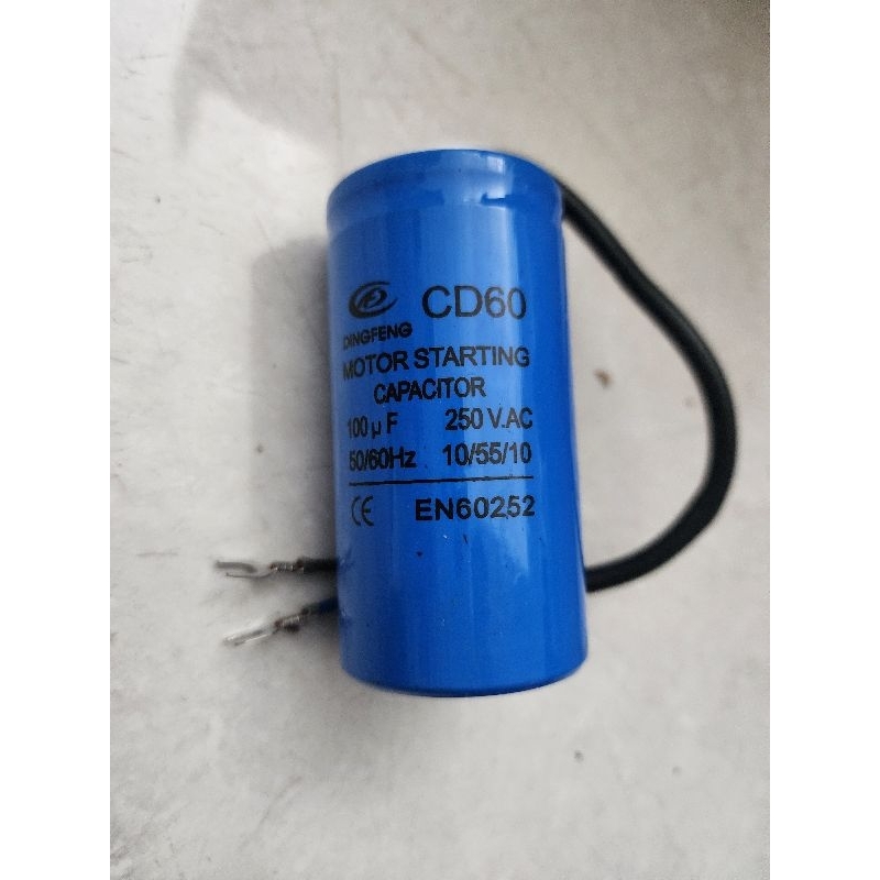 Kapasitor Start 100 uf untuk Dinamo