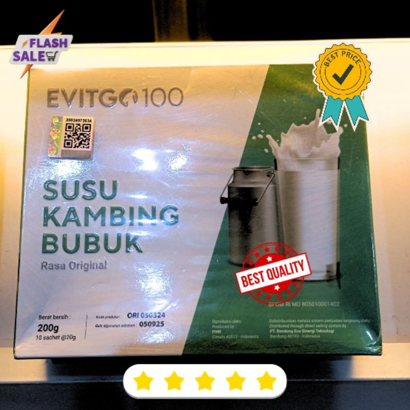 

evitgoo susu kambing bubuk isi 10 sachet