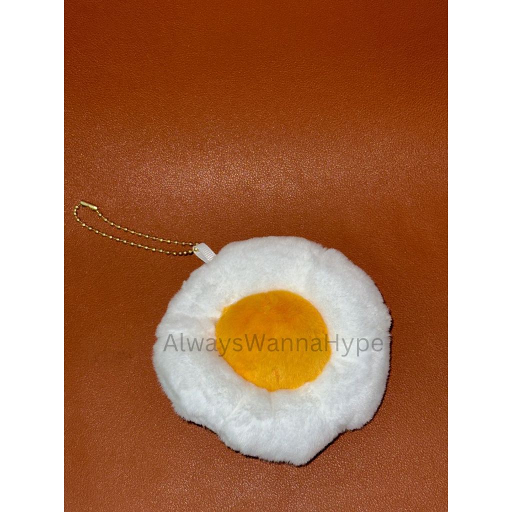 GANTUNGAN KUNCI SUNNY SIDE UP EGG ; GANTUNGAN TAS TELUR MATA SAPI ; GANTUNGAN LUCU UNIK N VIRAL ; GA