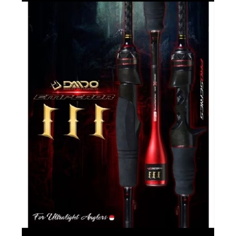 Joran UL Daido Emperor pro III Fuji Alconite 2-6lbs