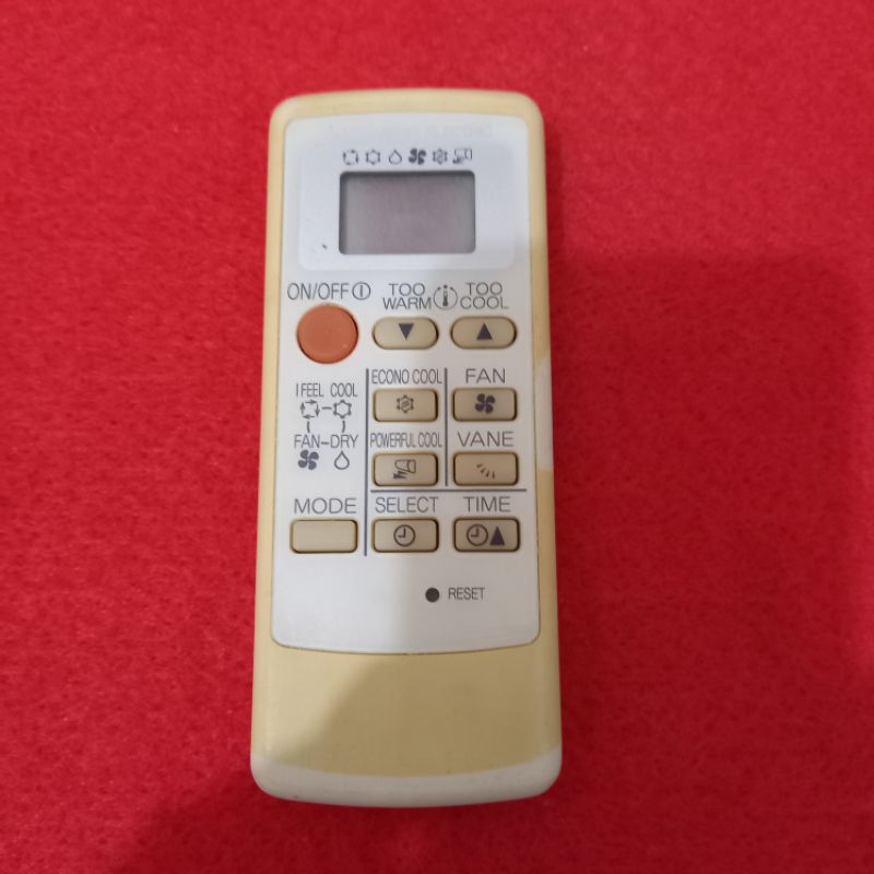 Remote AC MITSUBISHI Original Asli . Remote AC .