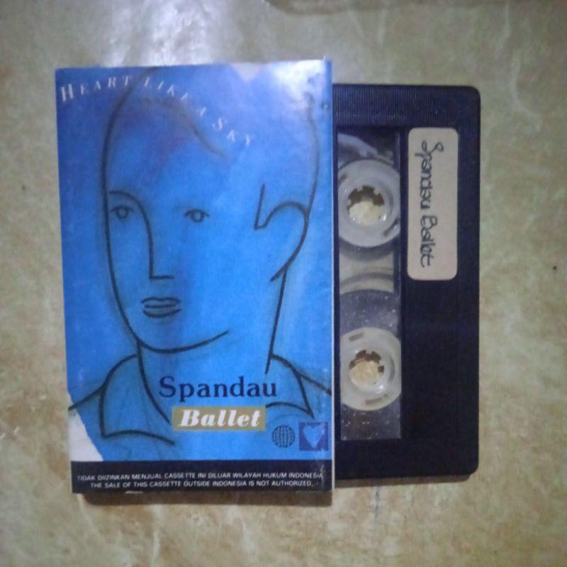 kaset pita spandau ballet heart like sky