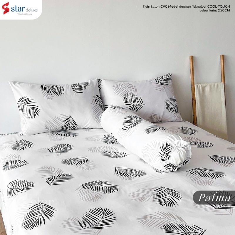 Sprei Katun motif Daun  | Katun lokal premium | Ready semua ukuran