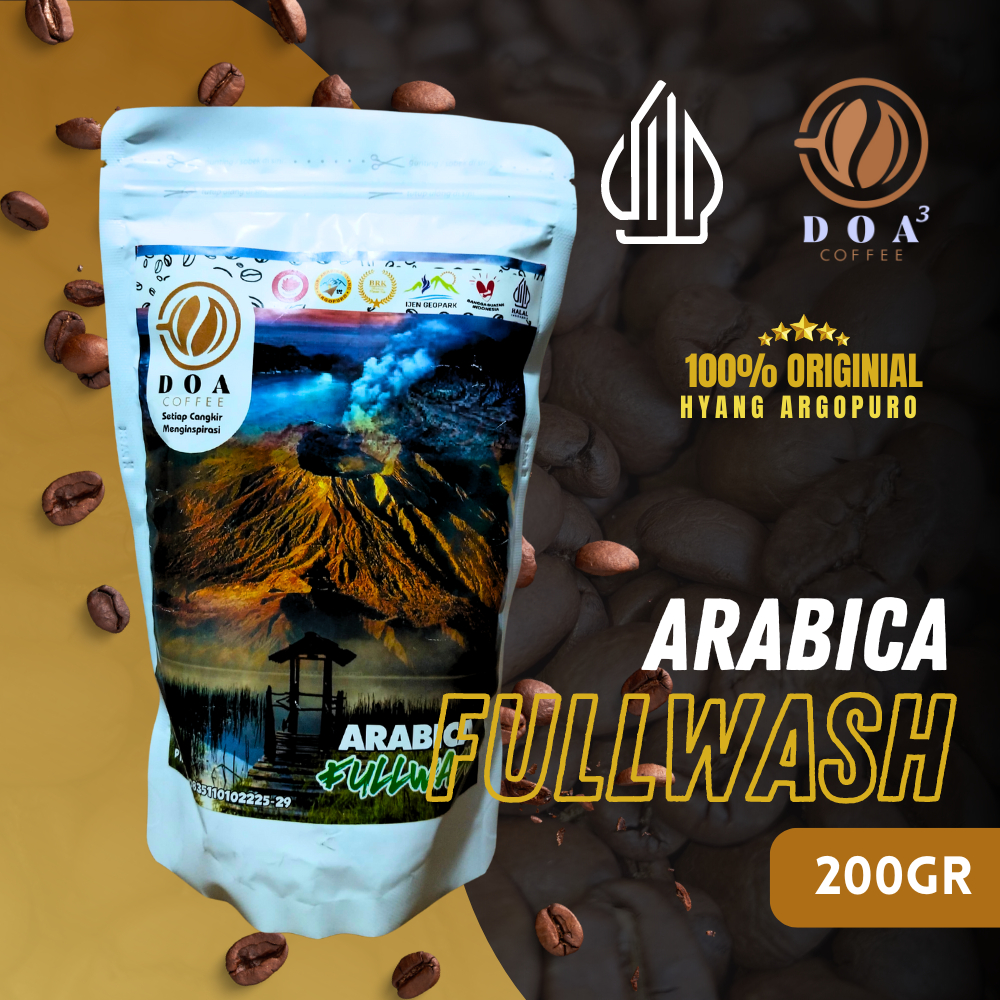 

ARABICA FULLWASH COFFEE | 100% ORIGINAL HYANG ARGOPURO - DOA COFFEE