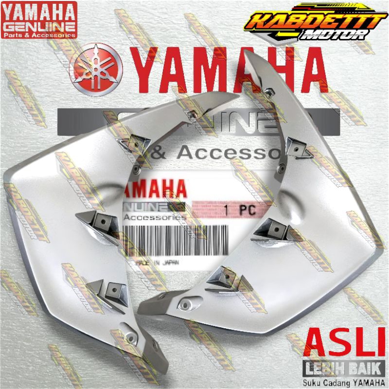 SAYAP DEPAN KANAN KIRI MIO M3 Z 125 SILVER 2023-2024 ORIGINAL 2PH-F835U-00-PP 2PH-F835V-00-PP