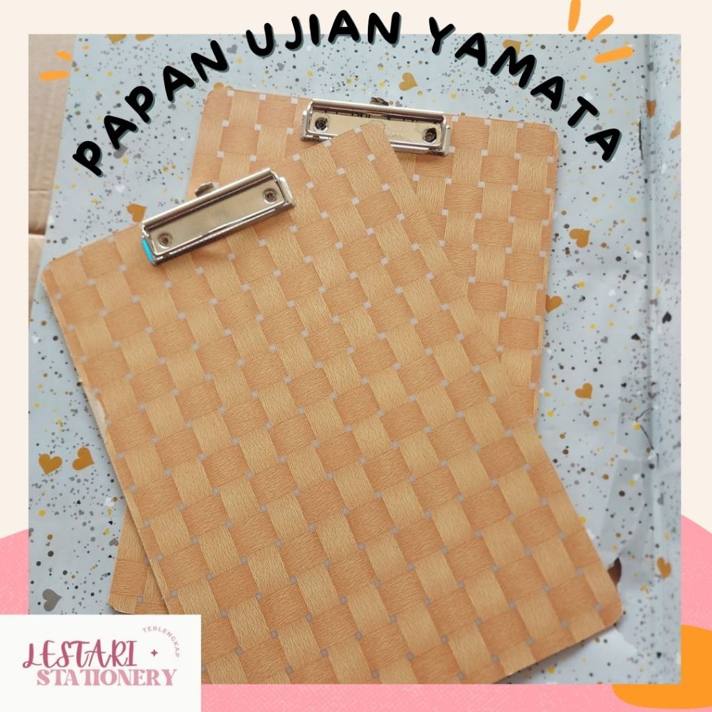 

ClipBoard Yamata | Papan Ujian Biasa | Alas Tulis | Lestari Stationery