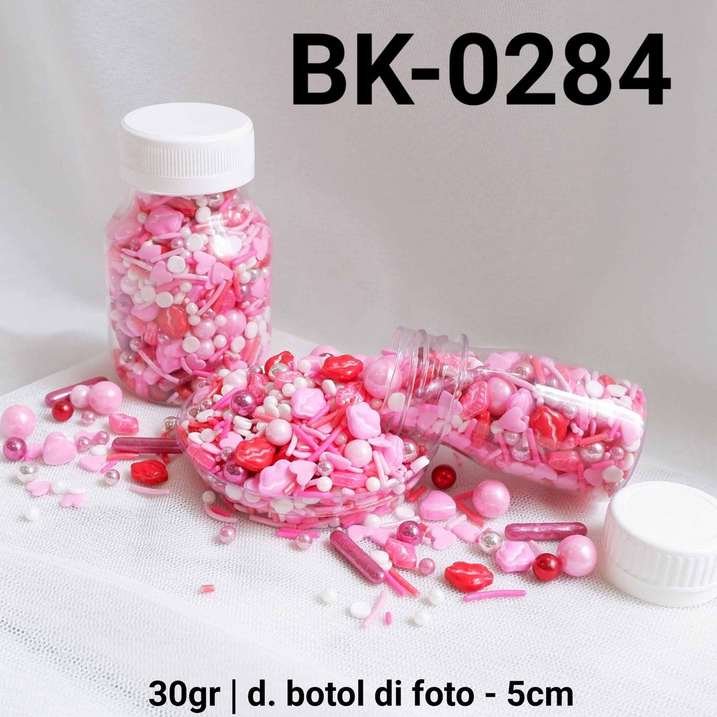 

Potongan Akhir Pekan Sprinkles sprinkle springkel 3gr bibir hati pink merahgrosir murah sprinkles cake dekorasi mutiara trimit decoration story sprinklestory sprinklesstory sprinkle story A75