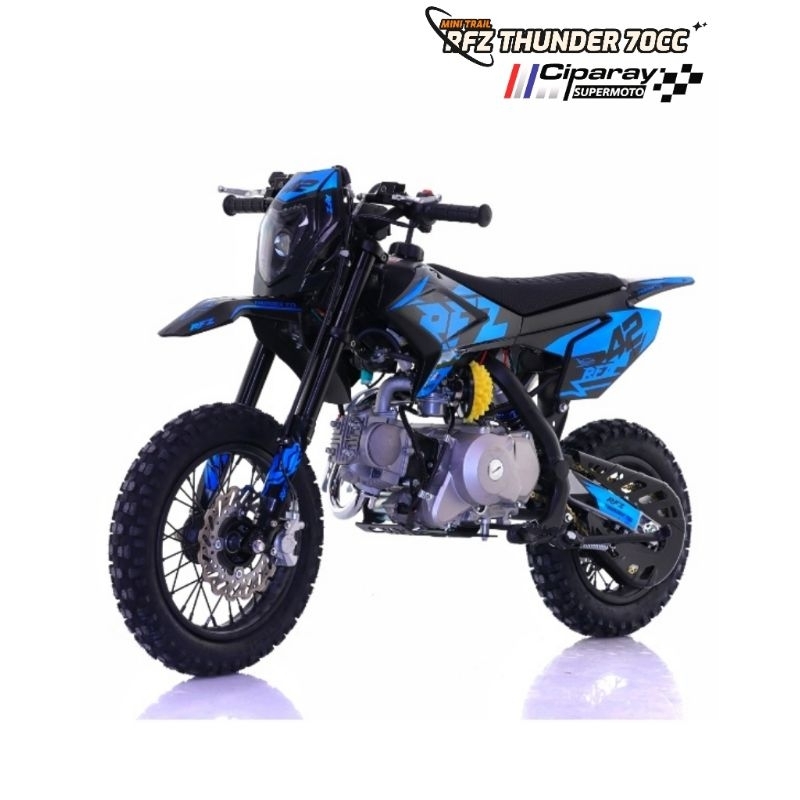MOTOR MINI TRAIL RFZ THUNDER 70CC MATIC 2024