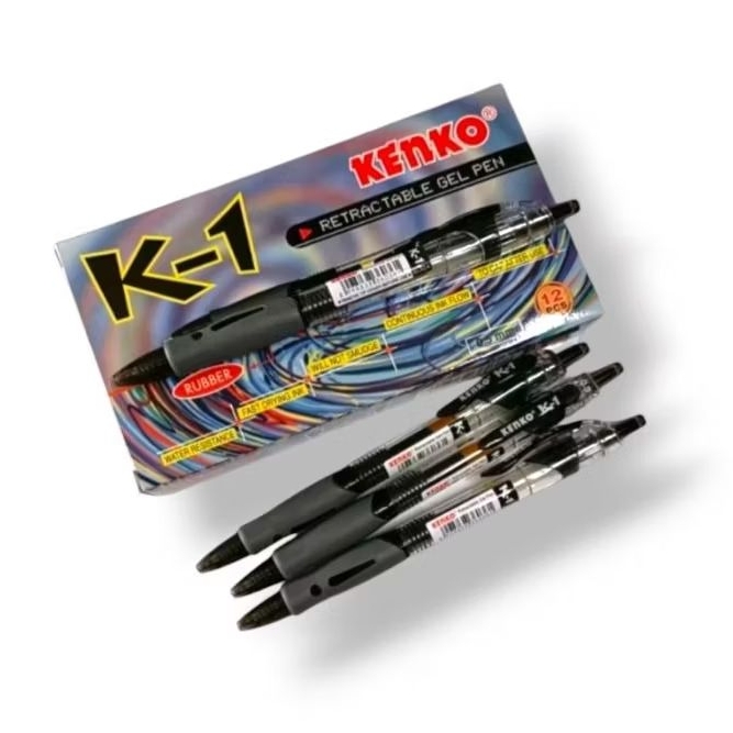 

pulpen gel kenko / pen jel cair cetek kenko K1 (12 pcs)