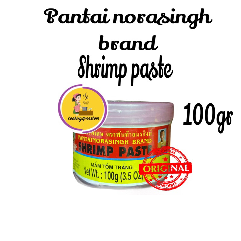 

Pantai Norasingh brand Shrimp Paste 100gr