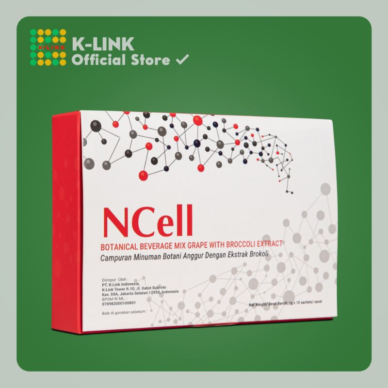 EXP OKTOBER 2025 Ncell K Link Botanical Beverage Mix Grape With Brocoli Extract KLink Official Store