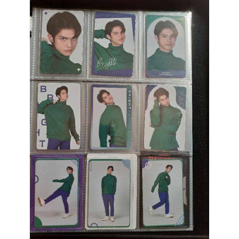 photocard bright vachirawit chivaare gmmtv full set