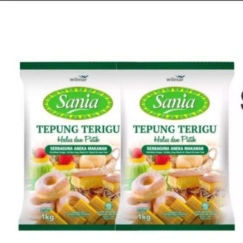 

SANIA Tepung Terigu 1kg x 2 pcs