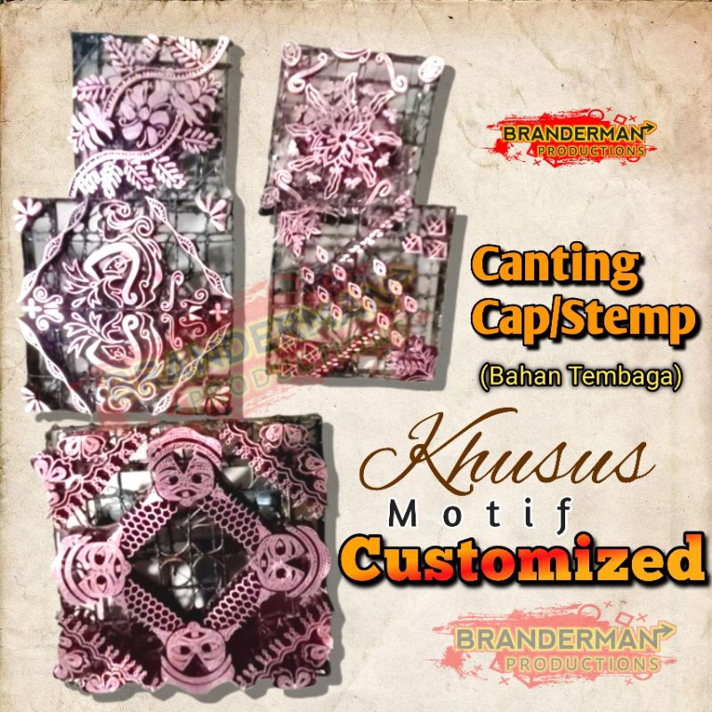 

Canting Cap/Stemp Tembaga Motif Custom