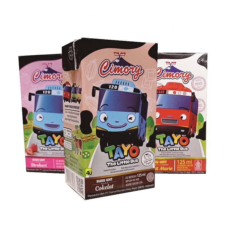 

Cimory - Susu UHT For Kids TAYO Ed - 125 ml