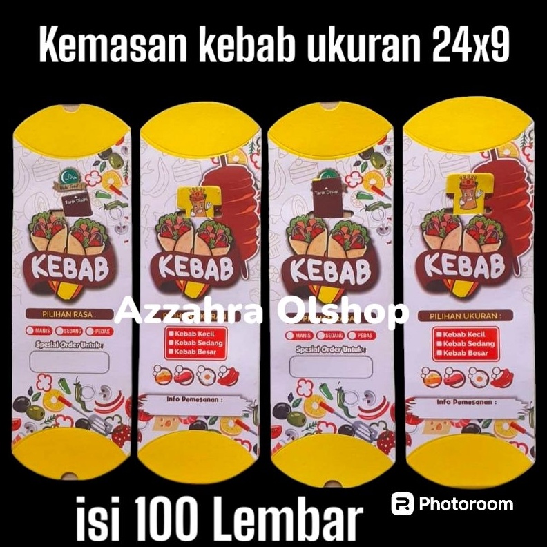 

kes kebab box kebab ivory glosykemasan kebab 24x9kes kebab 1pcs kebab tarikan