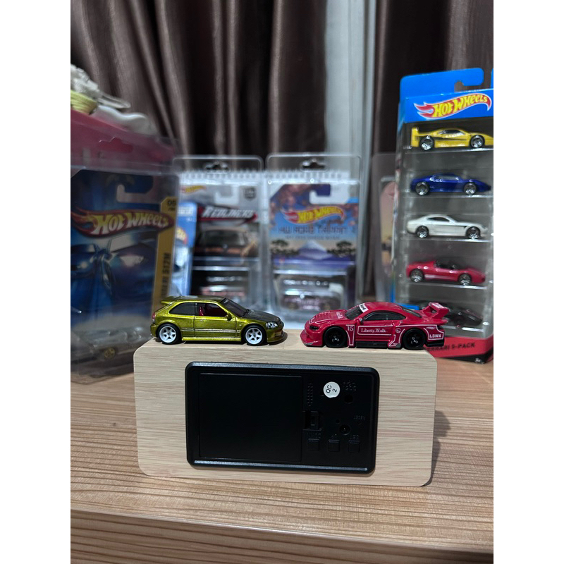 Hotwheels Loose Civic EK 9 & LBWK Red Edition